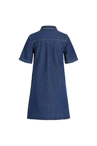 Jack & Jones Kadin Kisa Kollu Denim Elbise - Amara - 12289263 Medium Blue Denim