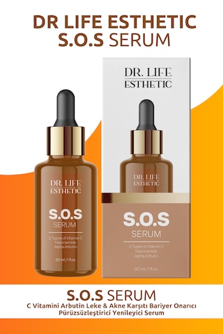 Dr. Life Esthetic C Vitamini S.o.s Leke Açıcı Serum 30 ML