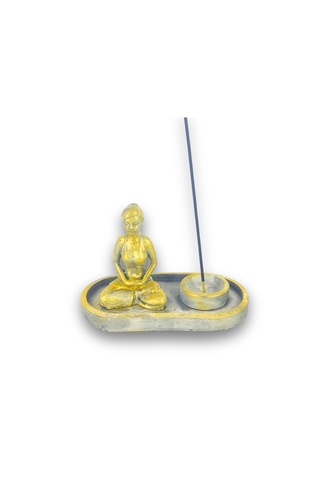 Yogacı Kız Çubuk Tütsülük Ve Tealight Beyaz