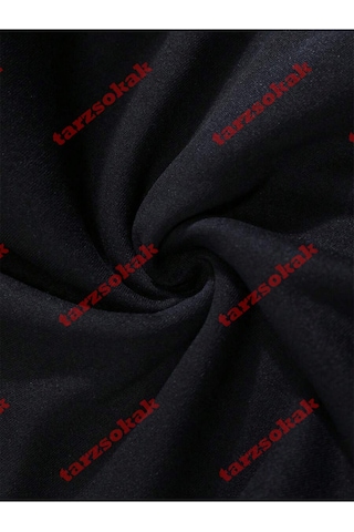 Startmore Startmoreroma Italia Mektup Baskı Erkek Tişörtü Kış Cep Kapüşonlular Moda Polar Sıcak Büyük Boy Kazakl Siyah