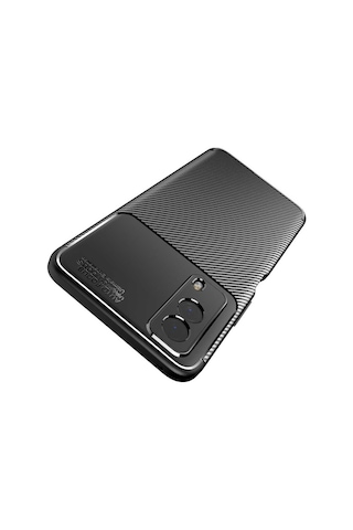 Vivo Y53S 4G Kılıf Karbon Silikon Case Kapak