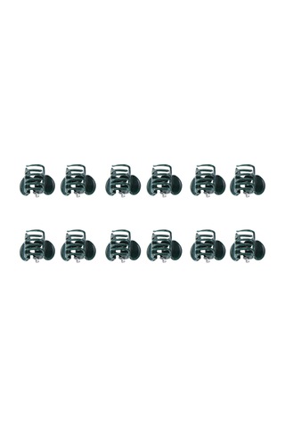 Ximistore9 100 Adet Plastik Bahçe Bitki Tutucu, Orkide Ve Çiçek Gövdesi Desteği, Kolay Kullanım, Yeşil Renk