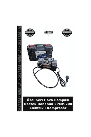 Özel Seri Hava Pompası Destek Donanım Epmp-200 Elektrikli Kompresör