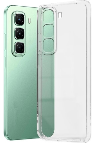 Adige Infinix Hot 50 Pro Plus 4g Uyumlu Kılıf Şeffaf Silikon