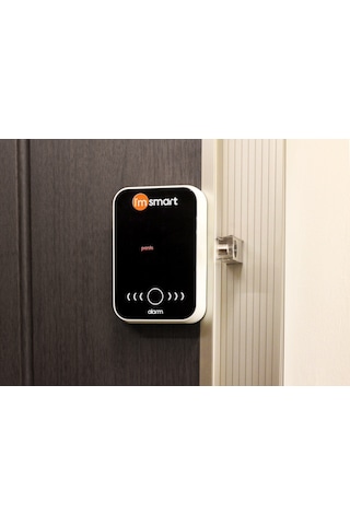 Im Smart Mini Kapı Alarmı Darbe Sensörlü Dokunmatik Ekran