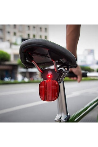 Biologic Taillight Sele Bağlantılı Bisiklet Arka Stop Siyah