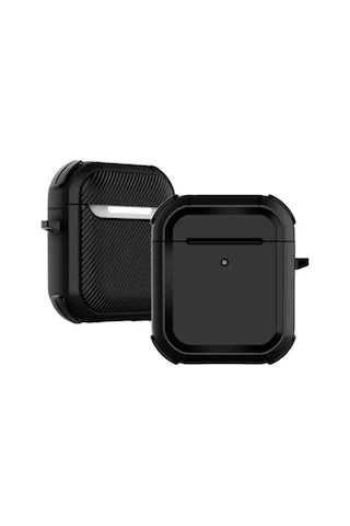 Newface Apple Airpods uyumlu2 2.nesil Tank Kılıf - Siyah Çok Renkli