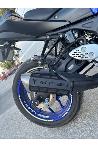 Yamaha Mt-25 Egzoz Koruması Siyah