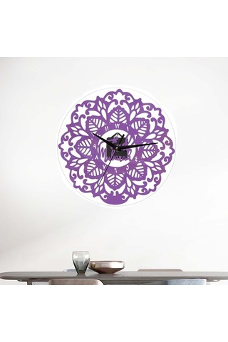 Pazly Suntek Saatler Saati Mor1-300x300x4mm Mor1 Livingroom Kuvars İslami Duvar Gg Çok Renkli