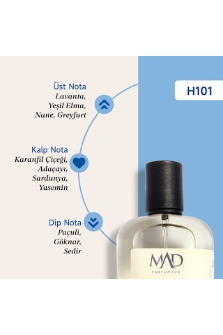 Mad H101 Selective Erkek Parfüm EDP 50 ML