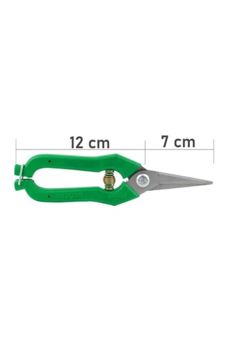 Göcen Narenciye Üzüm Bağ Budama Makası Düz Uçlu 19 Cm Yeni