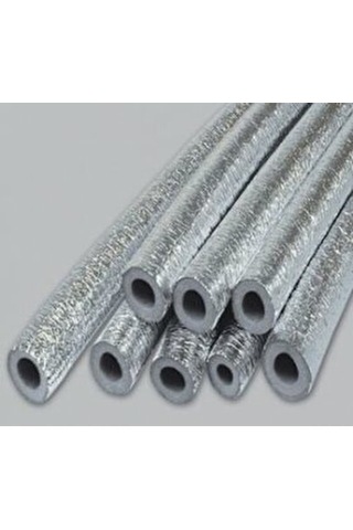Ygt Ambalaj 2 Metre 22/10 Mm Alüminyum Folyolu İzole Boru Kılıfı