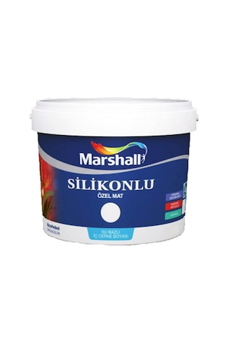 Marshall Silikonlu Özel Mat Iç Cephe Boyası 2.5 Lt