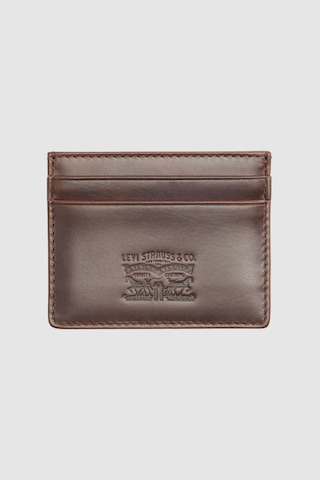 Levi's Case Seal Kahverengi Deri Erkek Kartlık-24623