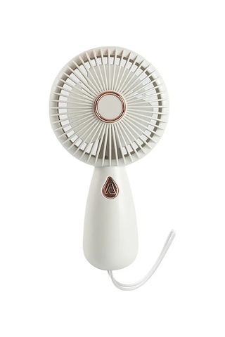 Jialan001 Robeve Mini Şarjlı Yüksek Fan Gücü  Işıklı Vantilatör