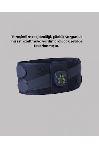 Çok Fonksiyonlu Masaj Kemeri Bel Boyun Bacak Uyumlu