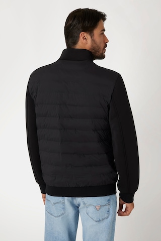 Guess Erkek Stretch Scuba Şişme Mont - Siyah Siyah