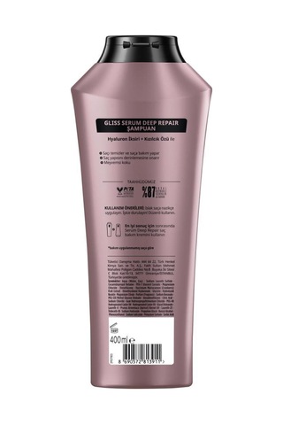 Gliss Serum Deep Repair Şampuan 2 x 400 ML + Saç Kremi 360 ML