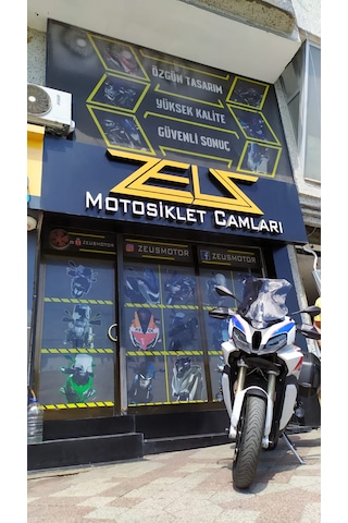 2020-25 Bmw S1000xr Ön Cam Koyu Füme 52cm 4mm Zeus