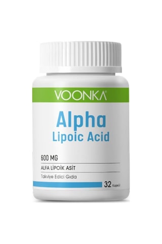 Voonka Alpha Lıpoic Acid 600 Mg 32   Kapsül