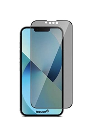 Apple Uyumlu iPhone 13 Pro Max Mat Hayalet Ekran Gizli Privacy Tam Kaplayan Kırılmaz Cam Seramik Ekran Koruyucu