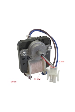 Beko Uyumlu D9400Nm Nofrost Buzdolabı Ince Milli Iç Fan Motoru Srf 58 - 552283707