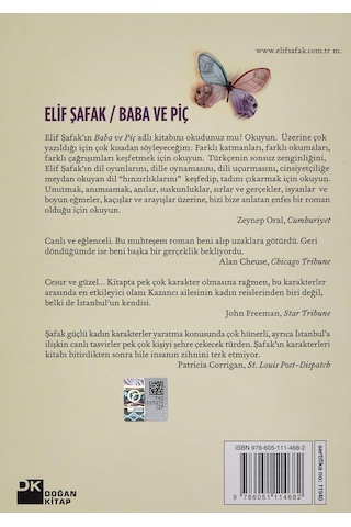 Baba ve Piç - Elif Şafak - Doğan Kitap