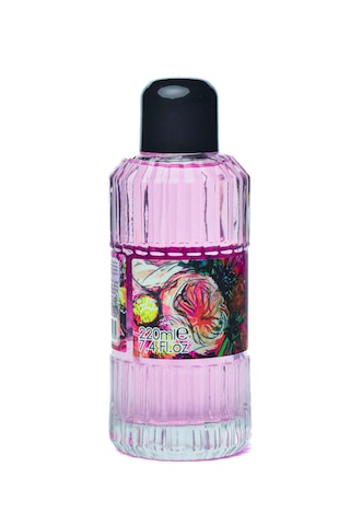 Rosella Gülün Aşkı Parfümlü Kremli Cam Kolonya 220 Ml