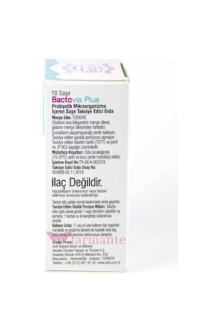 Bactovis Plus 10 Saşe