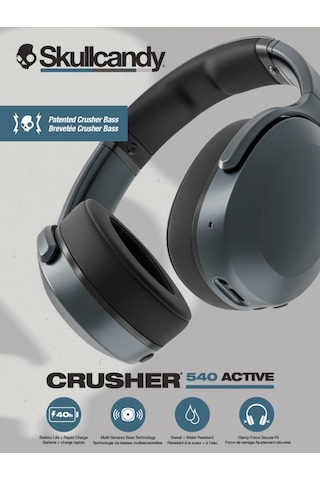 Skullcandy S6EVW-T992 Crusher 540 Active Bluetooth 5.3 Kulak Üstü Kulaklık