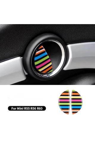 Mini Cooper İle Uyumlu Kapı Kolu Sticker Kaplama Raainbow R Seri