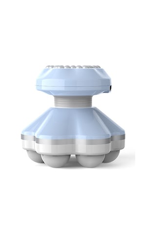 Gajeena Küçük Usb/aaa Dikişli 6 Ayağlı Titreşimli Tam Vücut Masaj Cihazı - Derin Kas Gevşetici, Ev Kullanıma Uygun, Mavi Mavi