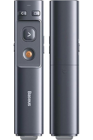 Baseus Orange Grı Dot Lazerlı Kablosuz Sunum Kumandası Acfyb-0g