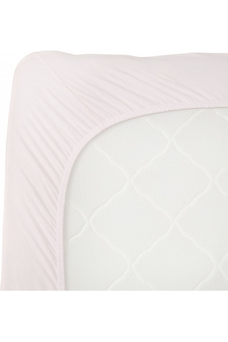 Karaca Home Açık Pembe Penye Çift Kişilik Fitted Çarşaf