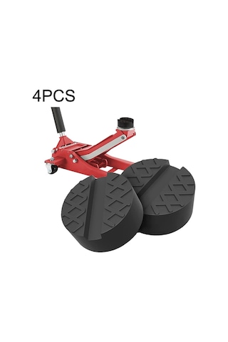 Sones 4pcs Otomobil Evrensel Kriko Braketi Kauçuk Destek Bloğu