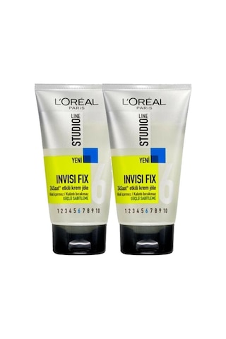Loreal Studio Line Invisi Fix Güçlü Sabitleştirme Jöle 150ml X2 Loreal Studio Line Invisi Fix Güçlü Sabitleştirme Jöle 150ml X2