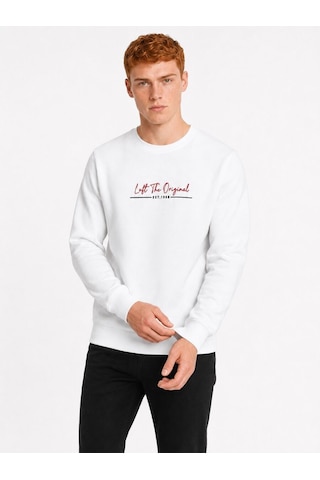 Loft Regular Fit Erkek Sweatshirt Lf2044440 Q1.v1 Beyaz