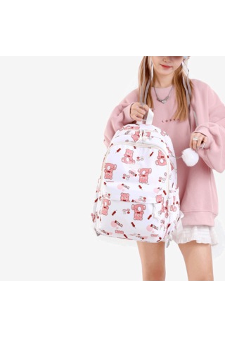 Ecronicword Tekerlekli Sırt Çantası Öğrenci Çantası Arabası C