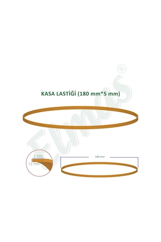 180 X 5 Mm Elmas Ambalaj Lastiği 1000 Gram