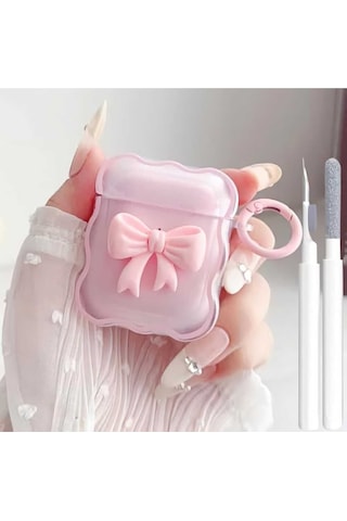 İphone Pro/pro2 Nesil Uyumlu Koruyucu Bluetooth Kulaklık Kılıfı Figürlü Fiyonk Airpods Pro/pro2 Nesil