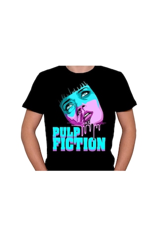 Pulp Fiction Bilim Kurgu Film Tişört Unisex T-shirt 001