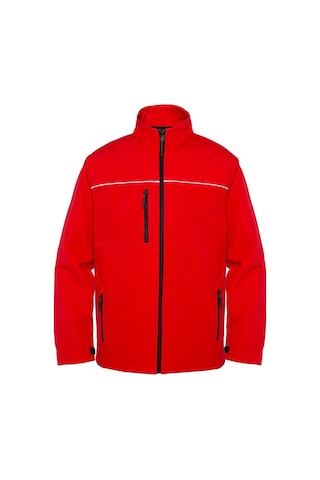 Softshell İş Montu Kırmızı Softshell İş Montu Kırmızı