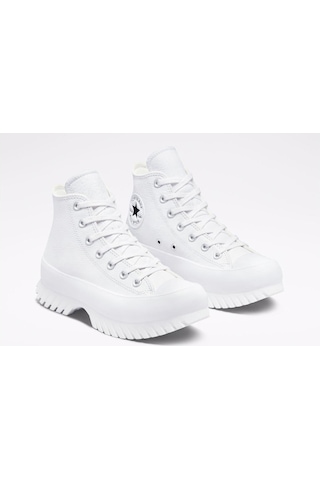 Converse Chuck Taylor All Star Lugged 2.0 Leather Unisex Sneaker-beyaz Beyaz