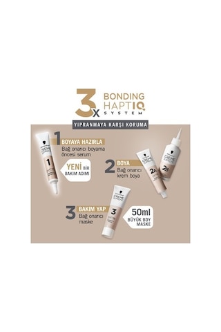 Onarıcı Bakım Kit Saç Boyası Serum, Sıcak Bakır Renk