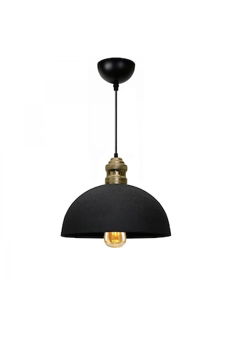 Homing Swiss Retro Siyah Metal Tekli Sarkıt Ayd-3104 Siyah