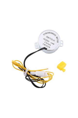 Qingmipy Yumurta Döndürücü Motoru 220v - Kaliteli Metal, Düşük Tüketim, Sabit Performans, Cw/ccw Çalışma Seçeneğiyle Inkübasyon Uygulamaları İçin