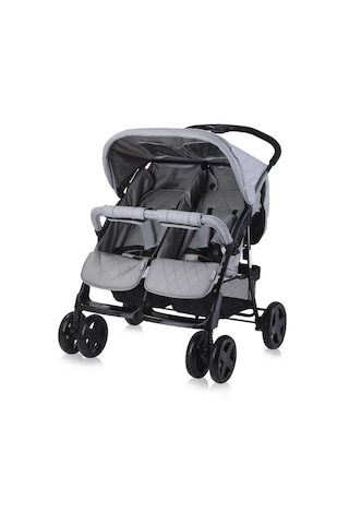 Lorelli Twin İkiz Bebek Arabası Cool Grey Gri