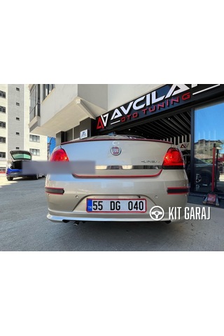 Kit Garaj Fiat Linea Custom Arka Ek Makyajsız Dayanıklı Abs Plastik Boyasız Kolay Montaj