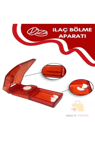 Tablet Kesici - İlaç Tablet Hap Kesici Bölücü Ayırıcı Aparat