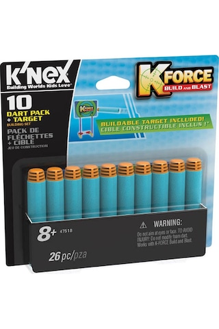 K'nex Dart 10 Mermi Set 47518